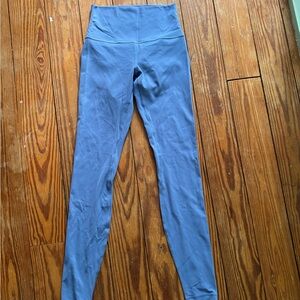 Blue High-Waisted Lululemon Leggings